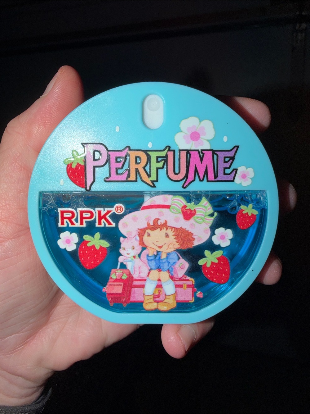 RPK Strawberry shortcake Perfume Atomizer - Blue